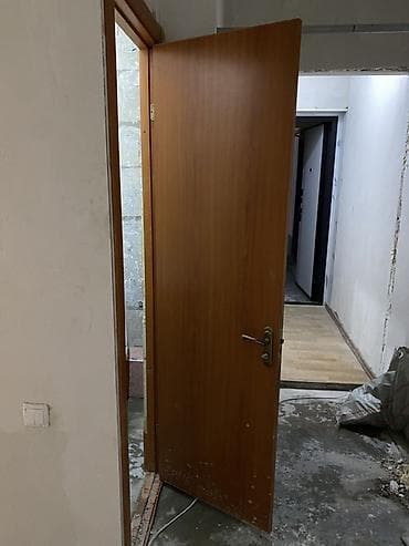 Межкомнатная дверь с коробом - Материал: ламинированное полотно под