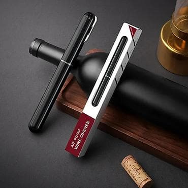 консервный нож: Набор для вина Self‑Pull Corkscrew Set — открой, подай и сохрани — 6
