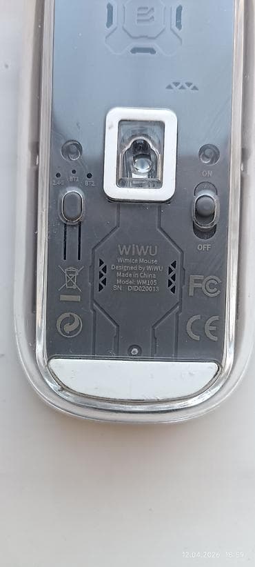 bluetooth kit: Беспроводная мышь WiWU WIMICE (модель WM105) - Подключение: 3 режима — 1