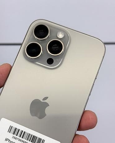iphone 16 se: IPhone 16 Pro Max, Б/у, 256 ГБ, Natural Titanium, Защитное стекло, Чехол, Коробка, В рассрочку, 89 % — 4