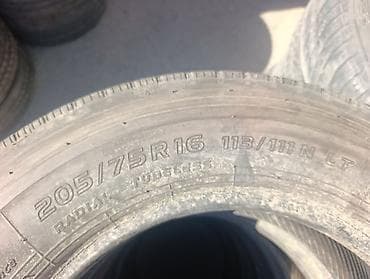 toyo: Шины 205 / 75 / R 16, Лето, Б/у, Комплект, Легкий коммерческий транспорт (C/LT), Япония, Toyo — 2
