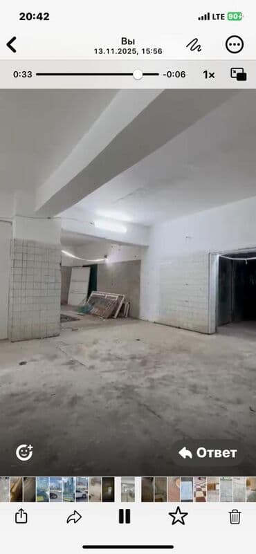 помещение для студии: Сдается под производствоцехсклад 
Аламедин 1 
600кв — 7