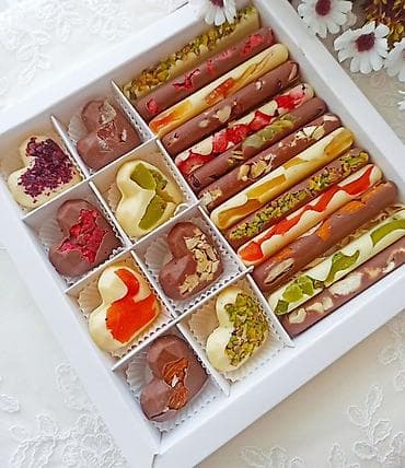 шоколад ферамон: Авторские наборы бонбоньерки шоколада и сладостей NutLuxe - Ручной — 5