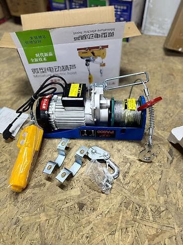 Дом и сад: Компактная электрическая лебедка (miniature electric hoist) PA800 — 3