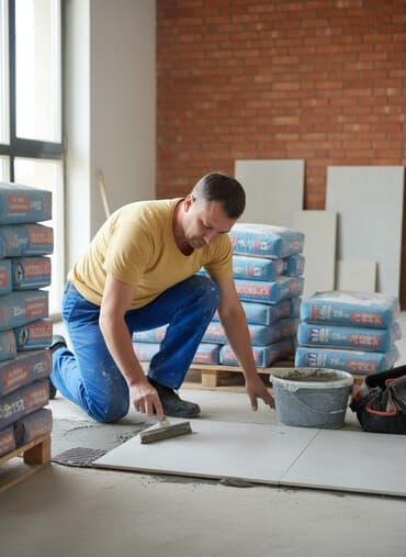 ибоксидная смола: Плиточный клей NUURinEX 301 - Тип: сухая строительная смесь для — 1