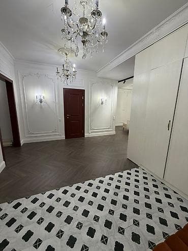 жк немецкий квартал: 3 комнаты, 104 м², Асанбай мкр Элитка, 12 этаж, Дизайнерский ремонт — 5