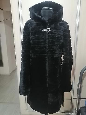 Шубы: Шуба, Норка, По колено, С капюшоном, M — 2