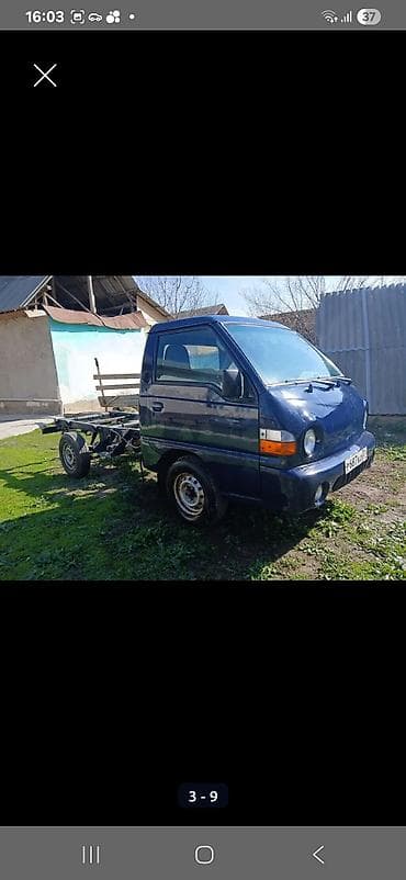 транс: Легкий грузовик, Hyundai, Стандарт, 1,5 т, Б/у — 3