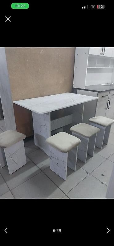 спальный гарнитур в рассрочку: Кухонный стол и стул, Новый, Платная доставка — 8