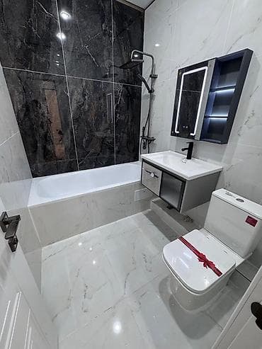 Батирлер: 1 бөлмө, 43 м², Элитка, 8 кабат, Евроремонт — 4