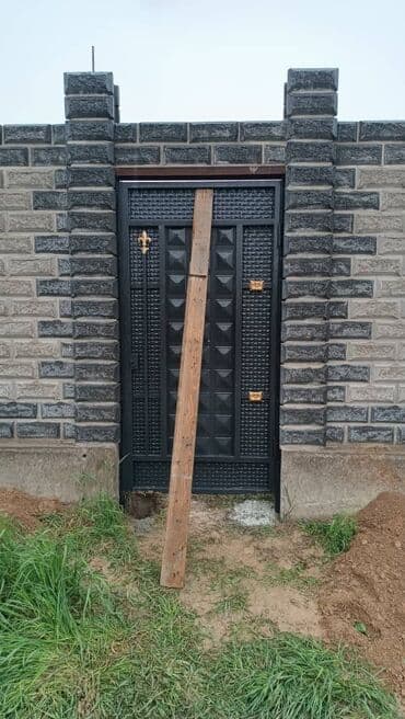 на железных номерах: Сварка | Ворота — 12