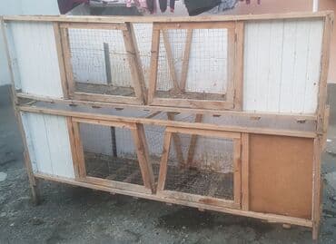 собачий дом: Продоются клетки для кроликов.одноместные(?100) см.и — 1