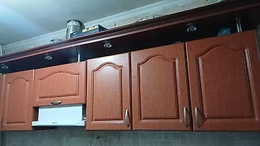 Кухонный гарнитур, цвет - Коричневый