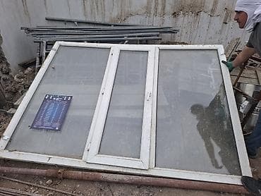 Готовое пластиковое окно, Тип окна: Балконные, Без установки, Без рассрочки