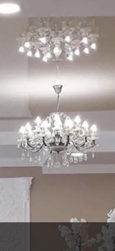 бу прихожки: Классическая подвесная люстра с кристаллами - Конструкция — 1