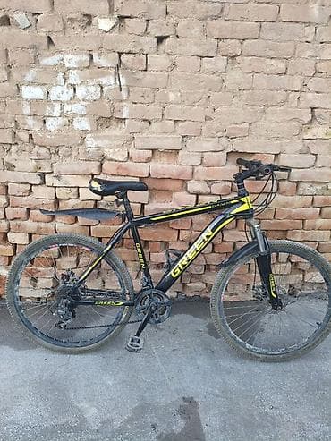 Спорт и хобби: Горный велосипед GREEN - Рама: стальная, размер ориентировочно M — 1