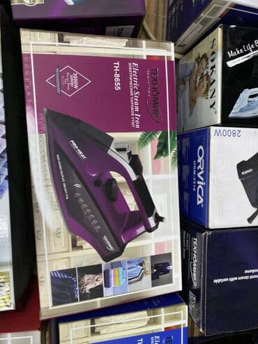 утюги подошвой деликатных тканей: Утюг Technomir, Паровой, Самоочистка — 5