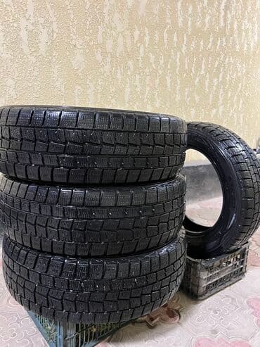 Шины 175 / 65 / R 14, Зима, Б/у, Комплект, Легковые, Корея, Dunlop