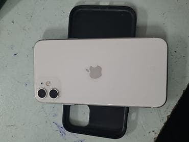 IPhone 11, 128 ГБ, Белый, Чехол