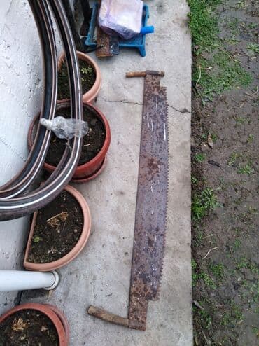 Советская ножовка Дружба в очень хорошем состоянии. Не кривая. Все at lalafo.kg Советская ножовка Дружба в очень хорошем состоянии. Не кривая. Все