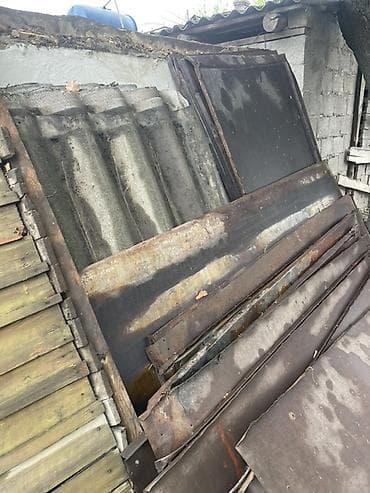 Шифер, Асбестоцементный, Крупноволновой — 10