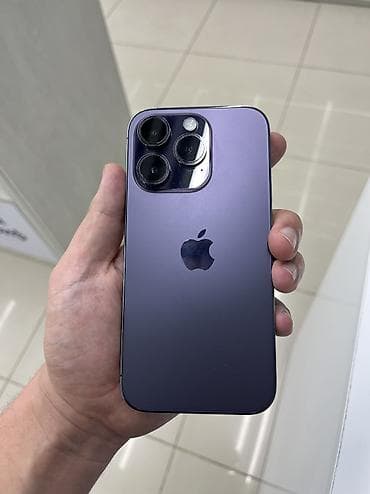 IPhone 14 Pro, Б/у, 128 ГБ, Коробка, 86 % at lalafo.kg IPhone 14 Pro, Б/у, 128 ГБ, Коробка, 86 %