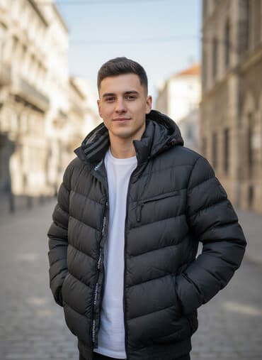 tech flis: НОВЫЙ. Пуховик MAXEY … - Размер: M - Цвет: черный - Верх: 100% — 1