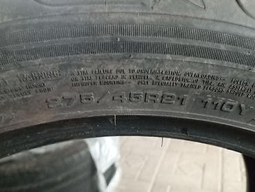 2754021 лето: Летняя шина 275/45 R21 110Y самовывоз - Размер: 275/45 R21 - Индекс — 2