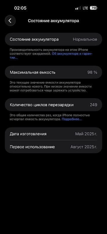 samsung s32: IPhone 16 Pro Max, Б/у, 256 ГБ, Black Titanium, Наушники, Зарядное устройство, Чехол, 99 % — 6