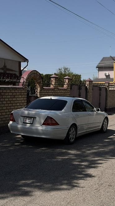 электро авто бишкек: Mercedes-Benz S-Class: 2003 г., 3.7 л, Автомат, Бензин, Седан — 3