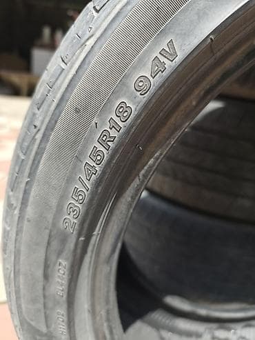 летнее: Шины 235 / 45 / R 18, Лето, Комплект, Легковые, Bridgestone — 2