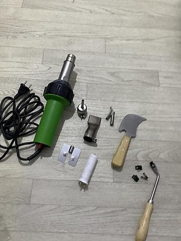 Промышленный фен для сварки ПВХ-покрытий (линолеума) с комплектом