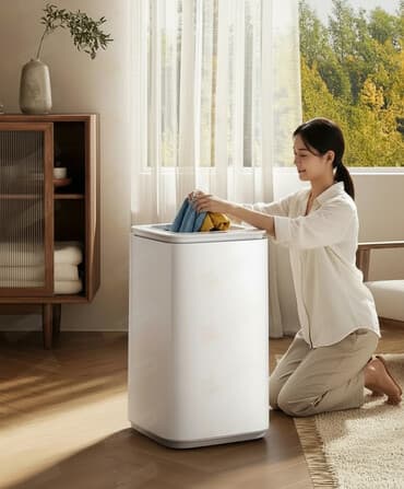 механик стиральных машин: Стиральная машина Xiaomi, Новый, Автомат, До 5 кг, Компактная — 1