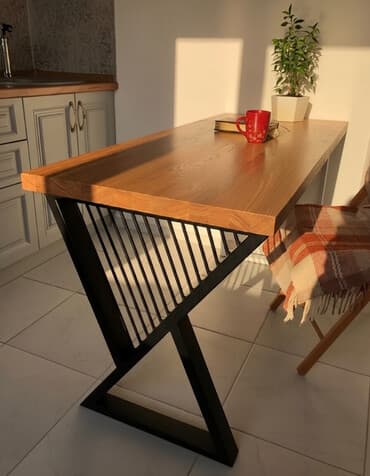 столы из эпоксидной смолы бишкек: Мебель на заказ, Офисная, Стол — 1