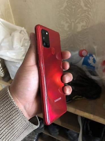samsung a41: Samsung Galaxy A21S, Б/у, 32 ГБ, цвет - Красный, 1 SIM, 2 SIM — 5