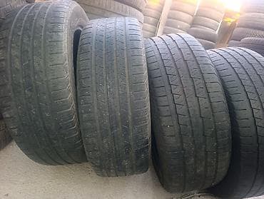Шины 235 / 55 / R 19, Лето, Б/у, Комплект, Легковые, Германия, Continental
