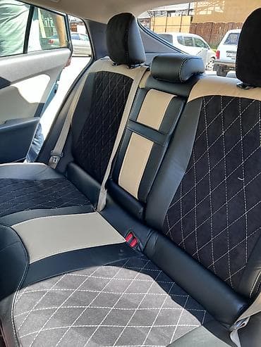 prius plus: Чехлы Алькантара, цвет - Серый, Toyota, Новый, Платная доставка — 2