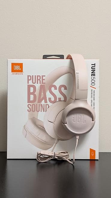 Беспроводные полноразмерные наушники: Проводные накладные наушники, JBL, Новый, цвет - Розовый — 4