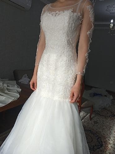 нивеа: Продаю свадебное платье трансформер. платье русалка со съёмным пышным — 7