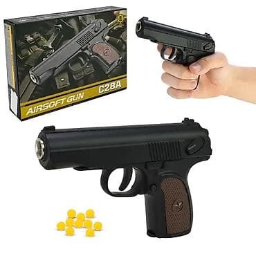 palm z22: Металлический игрушечный пистолет Air Soft Gun K-33A (игрушечный) ✅ — 1