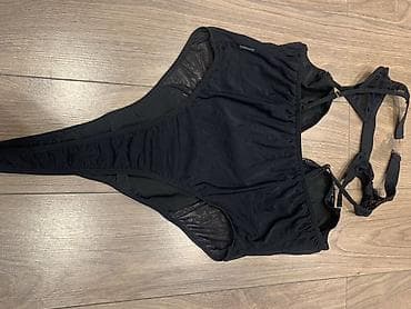 lining flex: Бордовый бархатный боди-комплект с подвязками - Материал: мягкий — 6