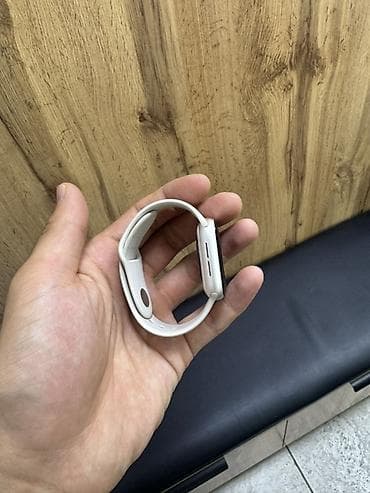 купить чехол pitaka: Apple Watch SE 2, корпус алюминий цвета Starlight/серебристый, ремешок — 3