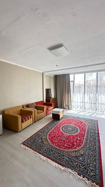 дешевые квартиры в бишкеке: 1 комната, 45 м², Индивидуалка, 3 этаж, Дизайнерский ремонт — 9