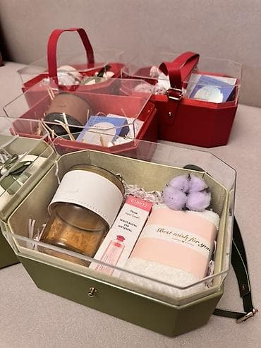 коробка для подарков: Подарочные наборы в стильных коробках-сумках - Готовые композиции в — 5