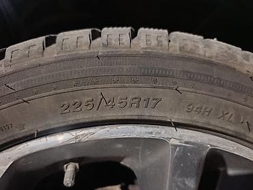 пакрышки 17: Колеса в сборе 225 / 45 / R 17, Зима, Б/у, Легковые, Литые, отверстий - 5 — 2