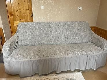 покрывало для дивана и кресел: Комплект чехлов для мягкой мебели: диван + 2 кресла. - Цвет — 1