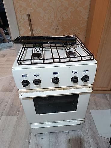 печь уют: Газовая плита с духовкой, классический формат 50×60 см — 1