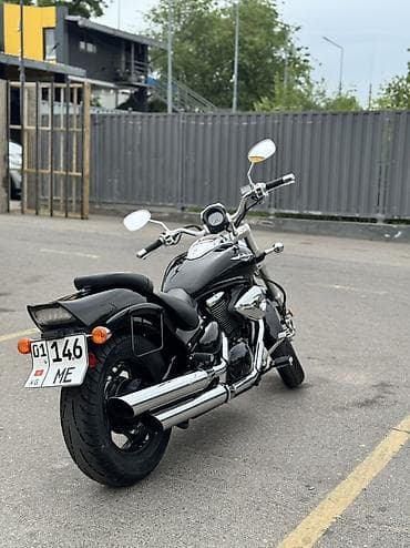 бак на мотоцикл: Классический мотоцикл Suzuki, 800 куб. см, Бензин, Взрослый, Б/у — 3