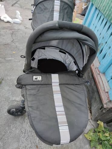 машины на пульте: Коляска, цвет - Черный, Б/у — 4