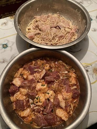 Маринованное мясо для шашлыка маринады 1) Классический